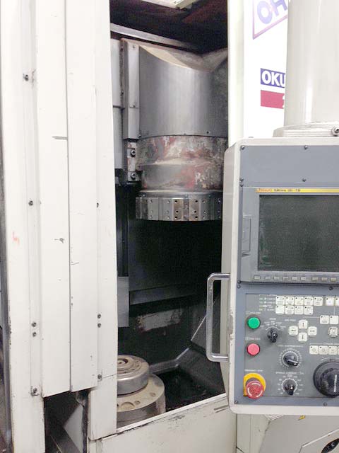 Okuma Howa 2SP-V40 Vertical Twin Spindle CNC Turning Centers 2 Spindle Lathe  for sale