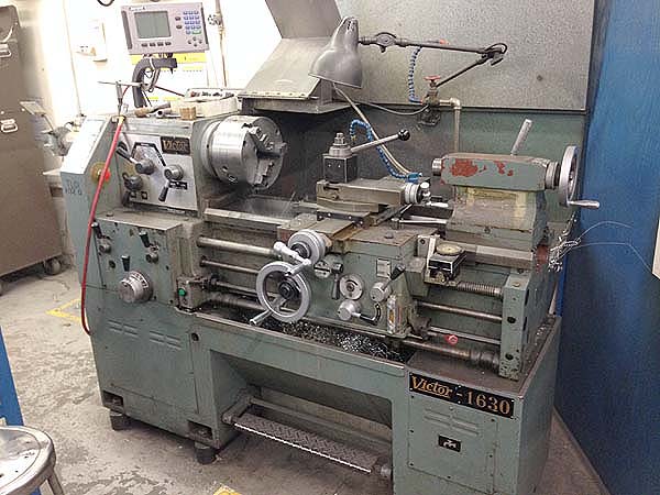 16" x 30" Victor Engine Lathe For Sale 