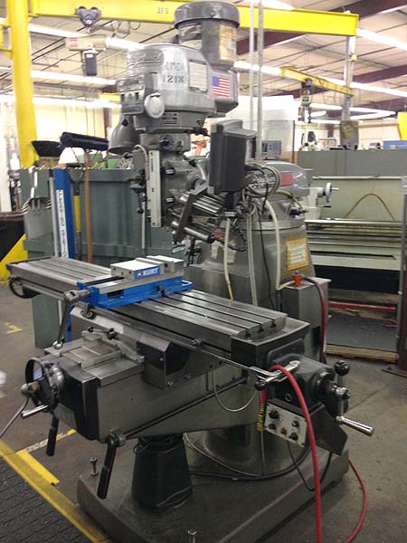 Bridgeport Series 2 Series 1 Vertical Mill Milling Machine with Power Feed and DRO  for sale