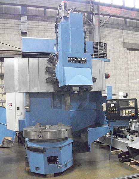 49" TOS HULIN CNC Vertical Boring Mill for sale