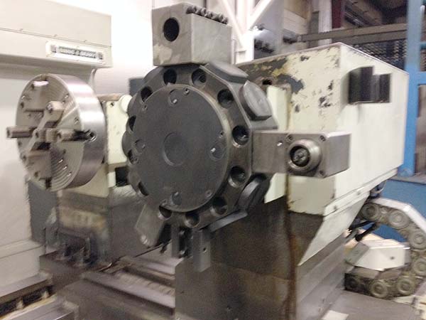 60" x 200" CNC Lathe Binns& Berry Data 300 CNC Turning Center with Live Tooling  for sale