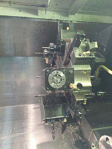 HAAS TL-25 CNC Turning Center with Live Tooling and Sub-Spindle  Haas Lathe with Live Tools  for sale