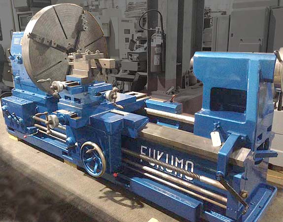 Fukumo Iron Works 48"/68" x 72" Gap Bed Lathe Model 1600 Mill for sale