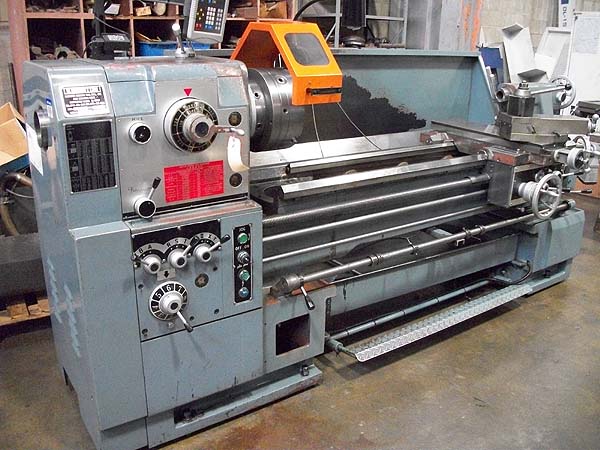 22" x 60" Kingston Lathe with 4" spindle bore  for sale