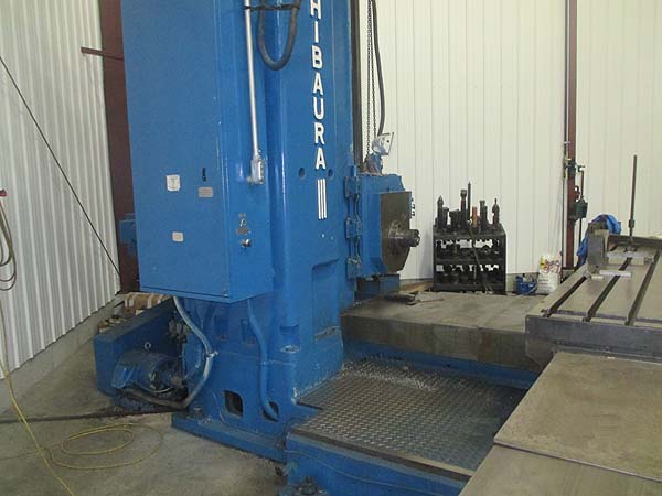 5" Shibaura Horizontal Boring Mill with Tailstock  for sale