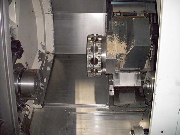 Doosan Daewoo Puma 2000SY CNC Turning Center CNC Lath with Live Tooling and Sub-Spindle for sale