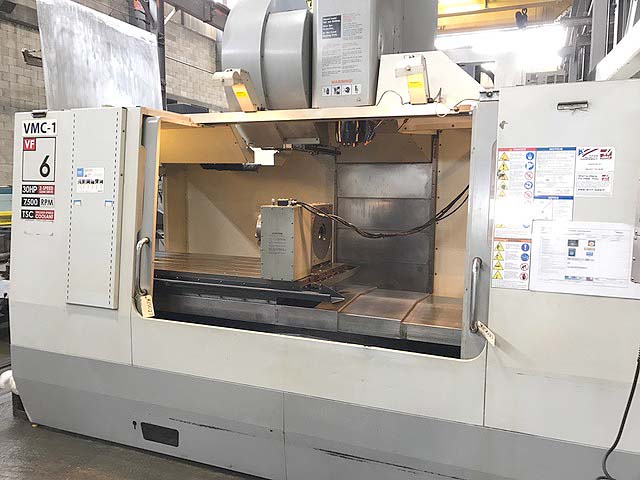 Haas VF-6/50 50 Taper CNC Vertical Machining Center For Sale