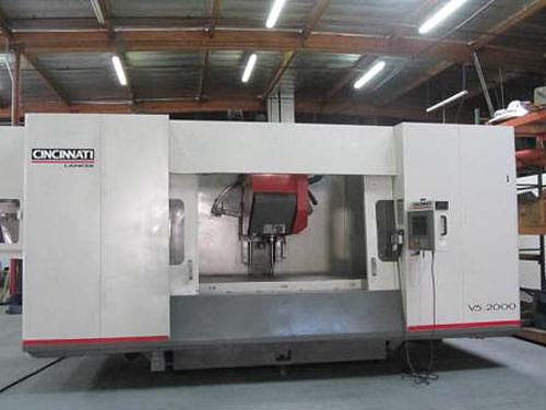 Cincinnati V5-2000 5-Axis For Sale, Used CNC Mill, CNC Vertical  Machining Center