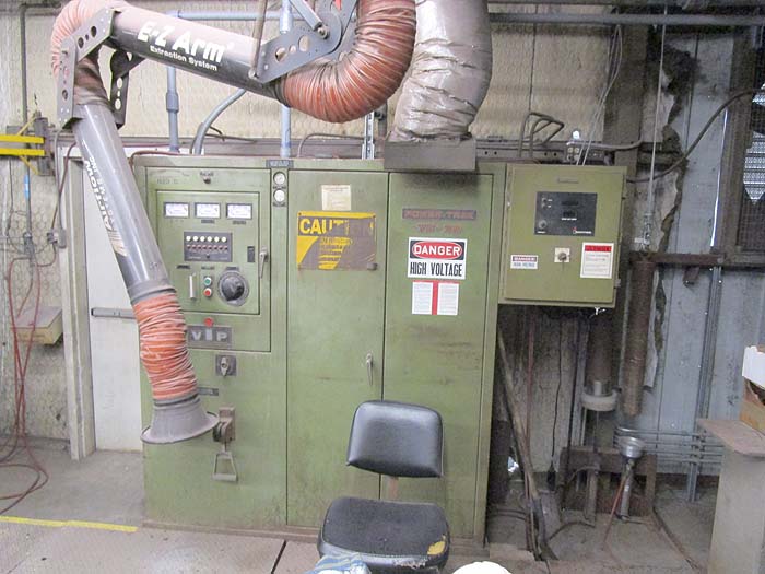 75 KW Inductotherm 65 lb Induction Melt Furnace