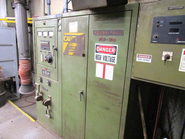 75 KW Inductotherm 65 lb Induction Melt Furnace