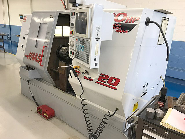 Haas SL-20 8" Chuck CNC Turning Center For Sale