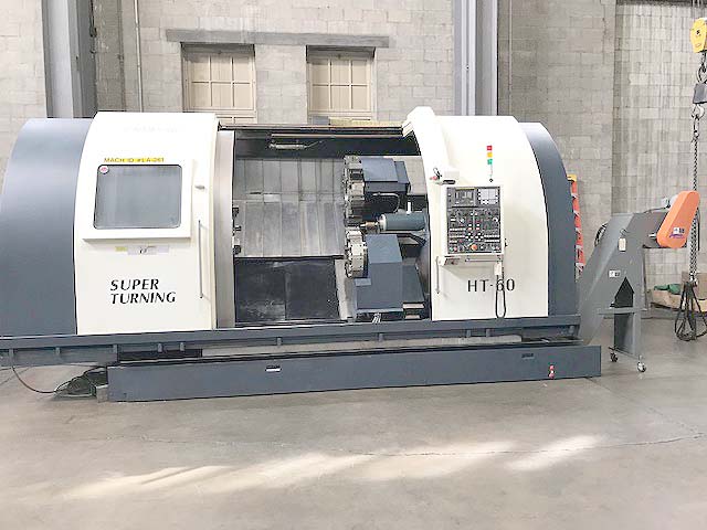 Johnford HT-60C-2D Big CNC 4-Axis CNC Turning Center Lathe for sale