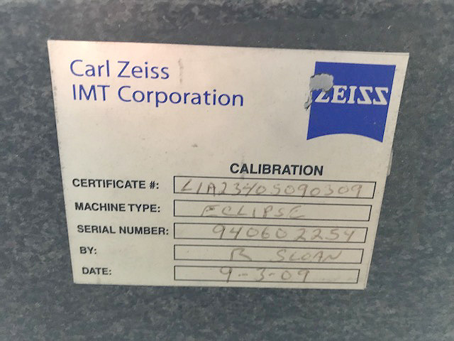 Zeiss Black Granite Inspection Table for sale