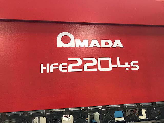 Amada 220 Ton x 14' HFE-220-4S 8-Axis Hydraulic CNC Press Brake for sale