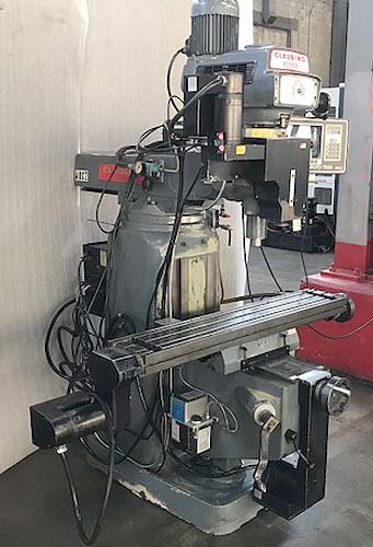 CLAUSING KONDIA FV-1 Bridgeport Style CNC Mill with SWI SouthWest Industries Proto Trax MX-3 3-Axis CNC Control For Sale