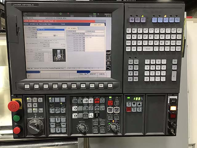 Okuma Genos L300E-M CNC Turning Center with Live Tooling for sale