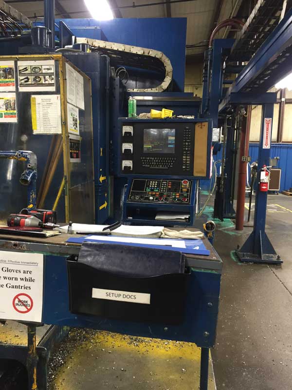 Used Cincinnati Milacron 5-Axis 3-Spindle Gantry Profiler For Sale, Used CNC Vertical Machining Center For Sale