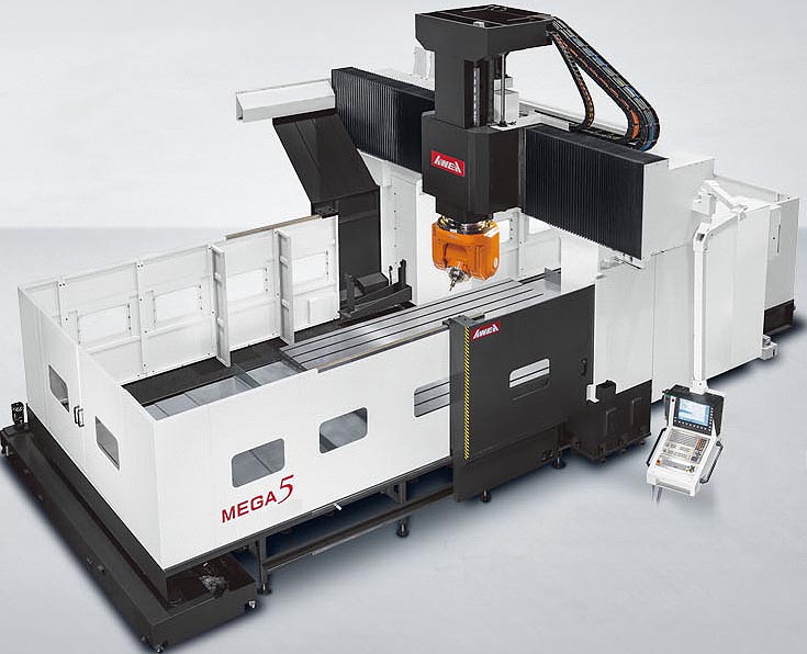 Used Awea Mega5 3020 5-Axis CNC Vertical Machining Center For Sale