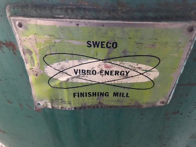 Used Sweco Vibratory Finisher For Sale