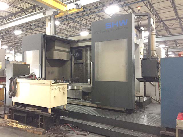 Used SW WERKZEUGMASCHINEN 5-AXIS VERTICAL / HORIZONTAL MACHINING CENTER For Sale