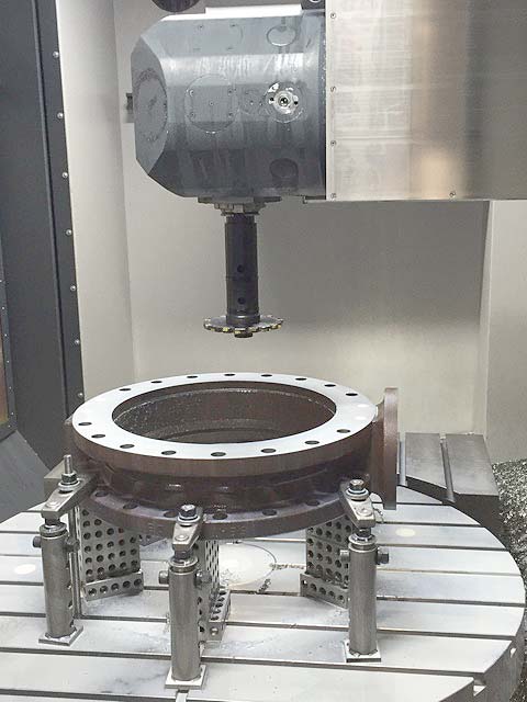 Used SW WERKZEUGMASCHINEN 5-AXIS VERTICAL / HORIZONTAL MACHINING CENTER For Sale
