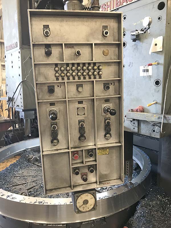 Used TOSHIBA SHIBAURA VERTICAL BORING MILL For Sale