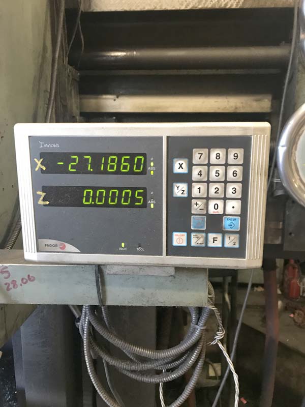 Used TOSHIBA SHIBAURA VERTICAL BORING MILL For Sale