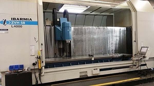 Used Ibarmia Traveling Column 5X Vertical Machining Center For Sale