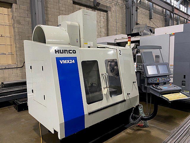 Hurco CNC Vertical Mill, Hurco VMX-24 CNC Vertical Machining Center, 24" x 20" Hurco CNC Mill with Ultimax CNC Control, Hurco CNC Vertical Machining Center