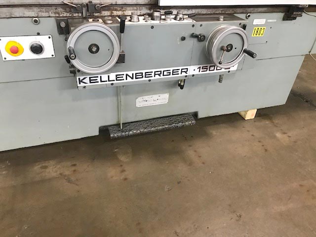 Kellenberger 1500U, Kellenberger 1500U OD Grinder with ID Spindle Attachment, Universal Kellenberger Grinder