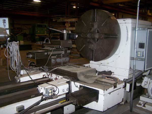55"/70" x 168" Heavy Duty Gap Bed Engine Lathe For Sale