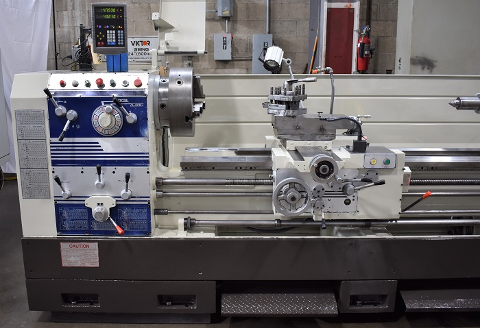 Used 24"/ 32" x 80" VICTOR GAP BED ENGINE LATHE For Sale, Gap Bed Manual Lathe For Sale