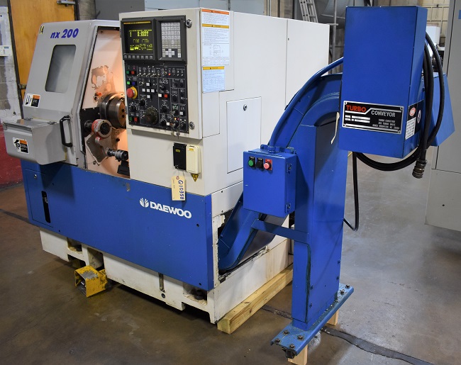 Used Daewoo Lynx 200B CNC Turning Center For Sale, Used Daewoo CNC Lathe For Sale
