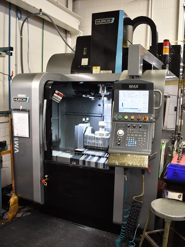 Used Hurco VM-10UHSi 5-Axis Trunnion Style CNC Vertical Machining Center For Sale, Used Hurco 5-Axis CNC Mill For Sale