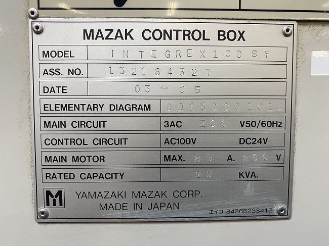 Mazak Integrex 100IISY CNC Milling/Turning Center, Mazak Integrex 100 5-Axis CNC Turning Center, Mazak Integrex 100 CNC Lathe, Okuma Multus, Mori MT-2000
